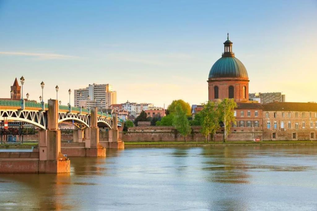 T2 - Ponts Jumeaux - Parking - Balcon - Metro Leilighet Toulouse Eksteriør bilde